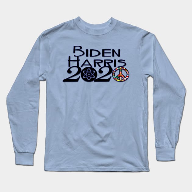 Biden Harris 2020 Long Sleeve T-Shirt by JenStedman73